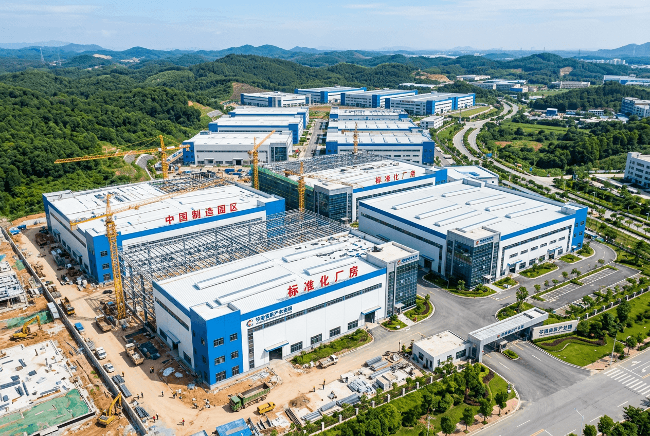 标准化厂房建设加速：各地产业园区抢占制造业转移红利